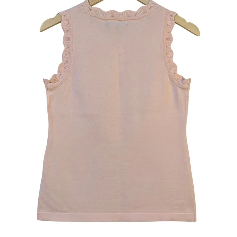 Banana Republic Peach Lightweight Knit Tank Top - Picture 4 of 9